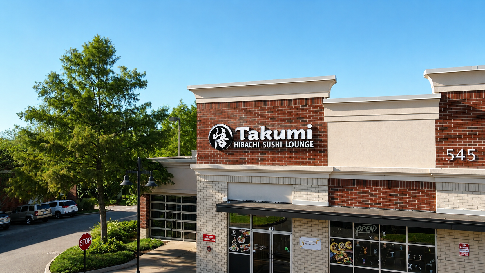 Takumi storefront in Cool Springs